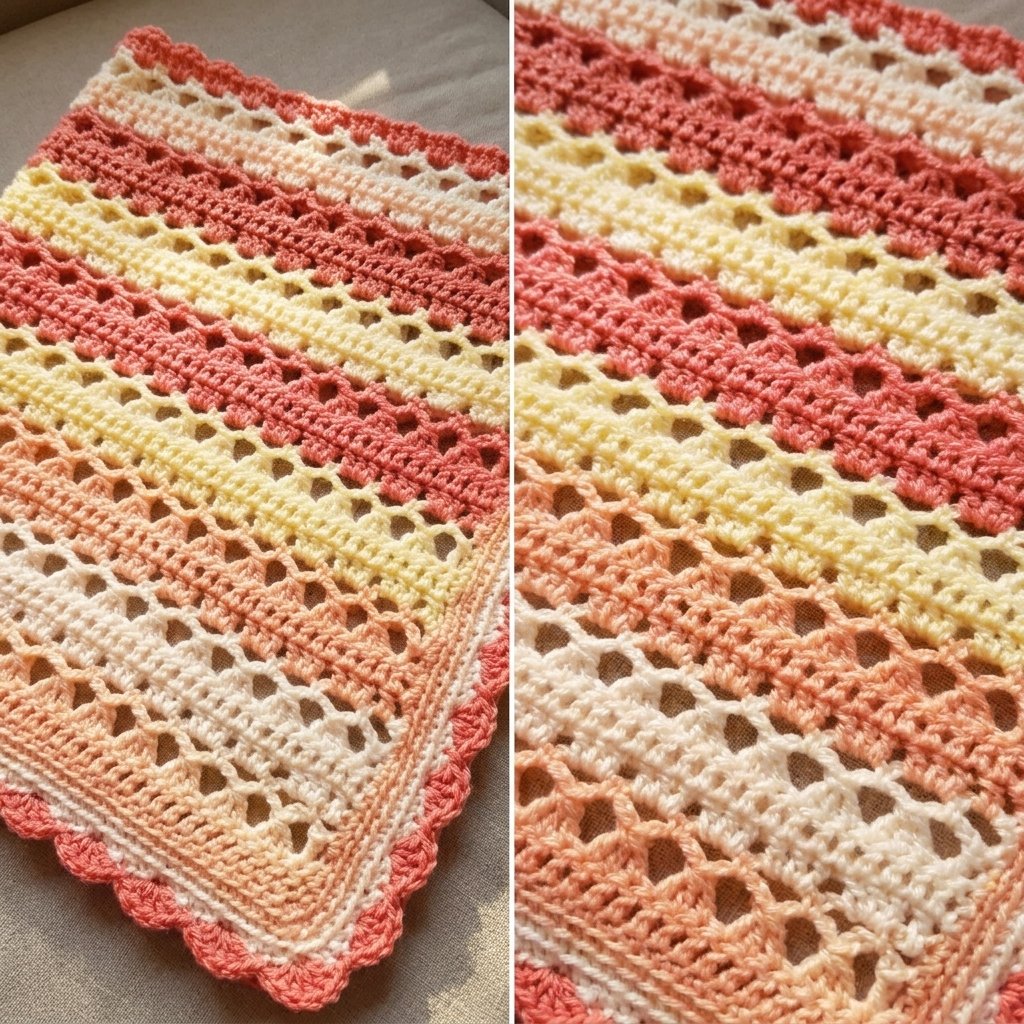 crochet baby blanket stitch